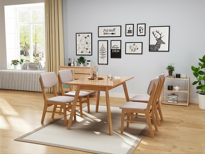 北歐實木家具 簡約設計與紡織品搭配的藝術